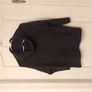 United States Sweaters Medium Dark Grey Cowl Neck Sweater